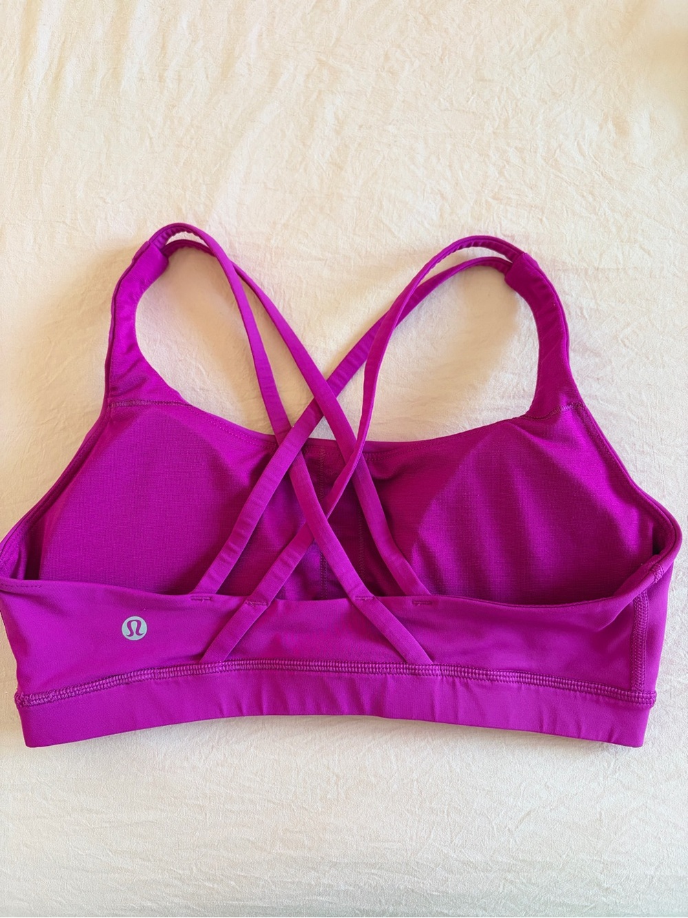 lululemon athletica Magenta Strappy Sports Bra size 4